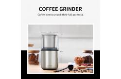 China Nuts Professional Custom Coffee Grinder Machine Electric 200W Stainless Steel supplier