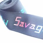 Colorful Logo Nylon 5cm Printed Elastic Band
