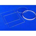 0.3mm Square Round Quartz Glass Plate High Transmittance for sale