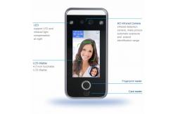 China Tall Stand Biometric Time Attendance Machine IC Card Fingerprint RS485 supplier