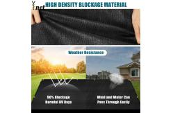 China 6ftx50ft Outdoor Mesh Privacy Screen Black Mesh For Backyard supplier