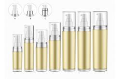 China Cosmetic Acrylic 4 Oz Lotion Bottles Empty Plastic Bottles For Lotion supplier