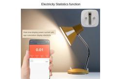China 240V Home Use White WiFi Smart Socket High Safety With ISO9001 supplier