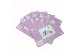 China Customized Mahjong Poker Playing Card Games Printing With Matt Lamination supplier