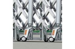 China Automatic Retractable Folding Collapsible Gate School Main Gate Driveway supplier