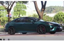 China Swipeable Air Release Matte Car Vinyl Wrap Sapphire Green Metallic Effect supplier