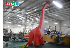 China Customized Size Commercial Inflatable Model Dinosaur Cartoon Animal For Kids supplier