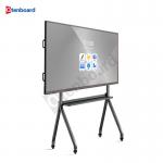 Qtenboard Wholesale 65 75 Inch School 4K Interactive Touch Panel With Digital Pen For Egypt for sale
