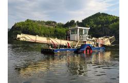 China Full Auotamatic 5 CBM Aquatic Weed Harvester For River Cleaning supplier