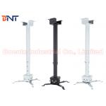 Office / Restaurant / Bar HD Projector Round Pipe Projector Ceiling Mount Kits 55~100 cm for sale