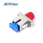 Singlemode Simplex FC - SC Fiber Optic Hybrid Adapter for sale
