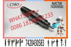 China VOL 85000590 HYUNDAI Common Rail Injector BEBE4L11001 Fuel Injector supplier