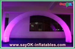 China 3m Inflatable Led Lighting Decoration ,  Events LED Lighting Entrance Arch supplier