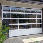 Full View Security Electric Garage Doors Roller Shutters High Visibility for sale