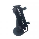 Pure Metal Black POS Terminal Stand Adjustable For Cashier Counter System