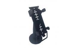 China Pure Metal Black POS Terminal Stand Adjustable For Cashier Counter System supplier