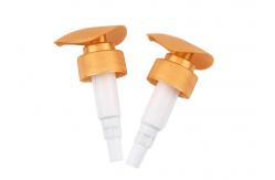 China Customized Unique Cap 28/415 Plastic Lotion Dispenser Pump For Cosmetic supplier