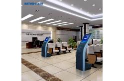 China Wireless Queue Management Kiosk Touch Screen Bank Queue Ticket Dispenser supplier