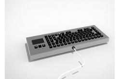 China IP65 Metal Industrial Keyboard No Mounting Needed With Function Keys supplier