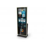 43 inch Free Standing Kiosk/Self-service Kiosk/Payment Kiosk with Ticket Printing,Card dispenssing & cash payment by LKS for sale