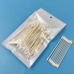 3mm Eco Friendly Paper Stick Double Pointed Qtips Cosmetic Cottton Swab For Makeup Removing for sale