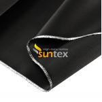 High Silica Fabric Silicone/PU/Vermiculite/Acrylic/Coated Silica Fiberglass Fabric High Quality Silica Products for sale