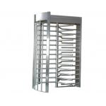Low Cost Electronic Full Height Turnstiles , Custom Size Turnstile Security Systems