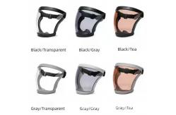 China Full Face Integrated HD PC Plastic Face Shield For Cycling Isolation 200g supplier