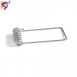 Round SS316 Stainless Steel Spiral Torsion Spring Clip Double Wheel for Led Light for sale