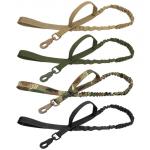 Tactical Bungee Lead for Dogs with Two Safty Handle for Small Medium Dogs for sale