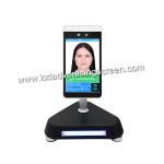8 Inch LCD 150cm IP65 Face Recognition Body Temperature Scanner for sale