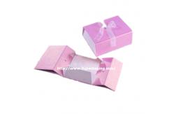 China paper folding box with ribbon supplier
