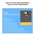 1kw Off Grid Solar Energy System With Monocrystalline Silicon Solar Panel