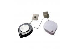 China Heart Shaped Anti Theft Pull Box Recoiler With Loop End supplier