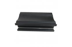 China Sliding Window Frame Office Building Materials 6m Black Anodized Aluminum Profiles supplier