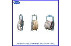 China Transmission Line Stringing Tools Bundled Conductor Pulley Block 822mm Diameter supplier