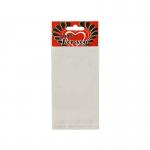 Bopp Clear Self Sealing Cellophane Bags Customized For Gift Card And Toy Wrapping for sale