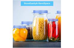 China Kitchen 6pcs Reusable Stretch Round Silicone Stretch Lids Food Storage Cover Set supplier