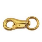 Swivel Eye Brass Snap Hook Round Eye Bolt Snap Hook Tie Snap Hook