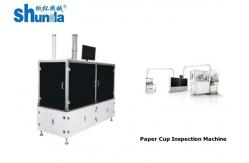 China Tea Paper Cup Making Machine With Inspection System/Inspection Machine supplier