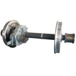 Railway Vehicles Wheelset Steel Rail Wheels For Railway Bogie Frame Mounting Rotation for sale
