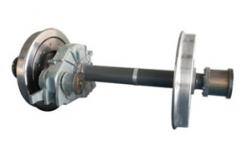 China Railway Vehicles Wheelset Steel Rail Wheels For Railway Bogie Frame Mounting Rotation supplier