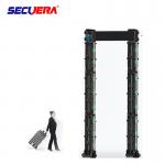 Multi Zone Door Frame Metal Detector Waterproof Audible And Volume Adjustable for sale