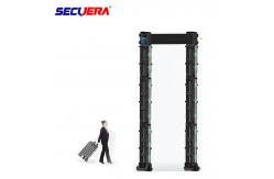 China Multi Zone Door Frame Metal Detector Waterproof Audible And Volume Adjustable supplier