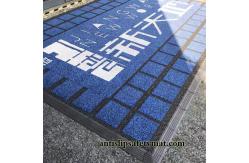 China Modular Seamless Interlocking PVC Mats Nylon PP Infill 20 X 20 Carpet Squares supplier