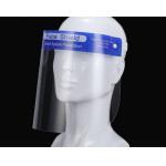 Comfortable Unisex Protective Face Shield Separate Droplet PE Material for sale