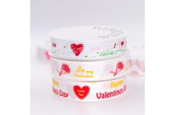 China Eco - Friendly Decorative Fabric Ribbon Satin Material Custom Printed Logo supplier