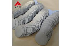 China CNC Machined Titanium Disk GR1 GR2 Pure Titanium Discs supplier