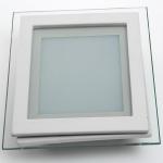 Square LED Down Light with Frosted Glass Cover for Kitchen and Rest Room for sale