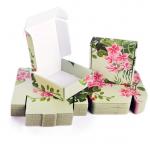 Shipping Gift Paper Boxes Custom Digital Printing Stamping Embossing Vanishing Folding Printed Carton for sale